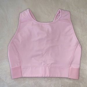 Pink sports bra / workout top